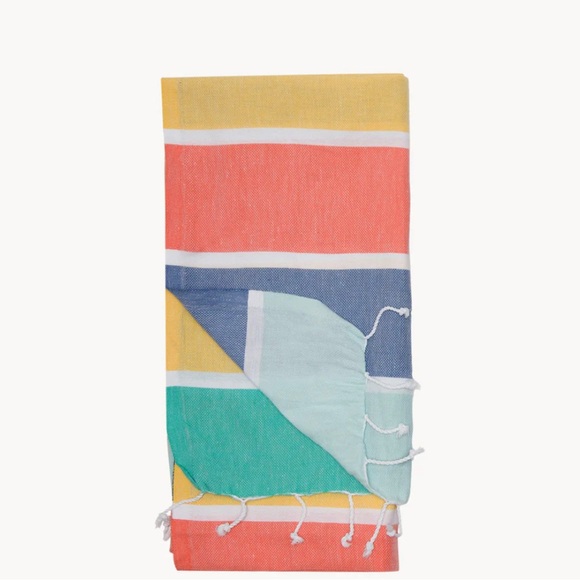 Pokoloko Thick Stripe Towel in Warm - Picture 2 of 5